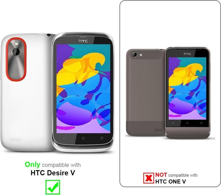 Productafbeelding Cadorabo TPU S-Line Cover (HTC Desire V)
