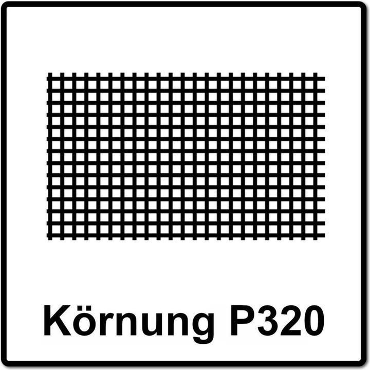 Produktbild Mirka ABRANET Schleifpapier Rolle 115mm x 10m P320 Schleifrolle Klett ( 545BY001323R ) (P320)
