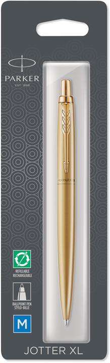 Produktbild Parker Kugelschreiber Jotter XL Monochr. Prem. Glbgld bl. M (Gelbgold, 1 x)