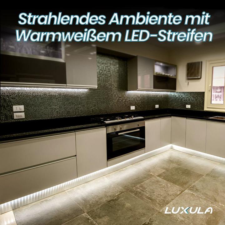 Image du produit Luxula Bandes de LED (Blanc chaud, 500 cm, Intérieur)
