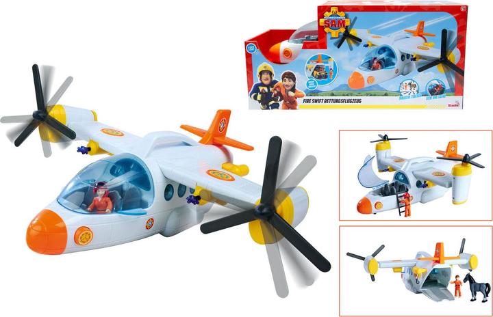 Image du produit Simba Sam Fire Swift avion de sauvetage
