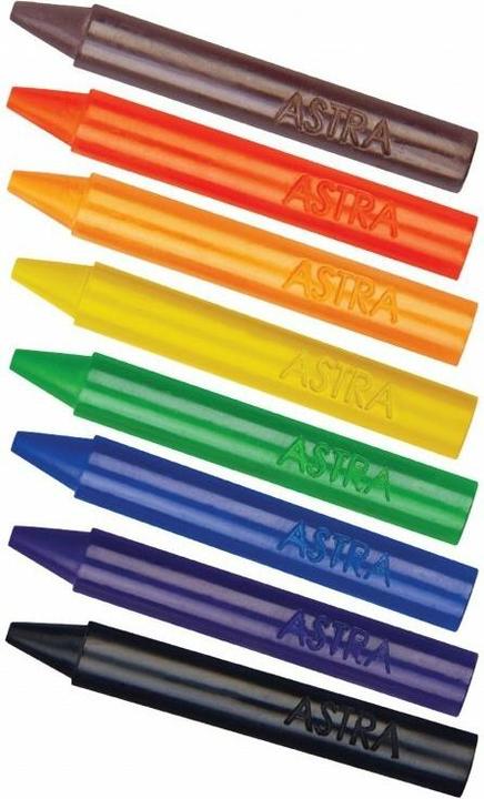 Actual product image Astra SUPER Jumbo waxes 8 pieces (Multicoloured, 8 x)
