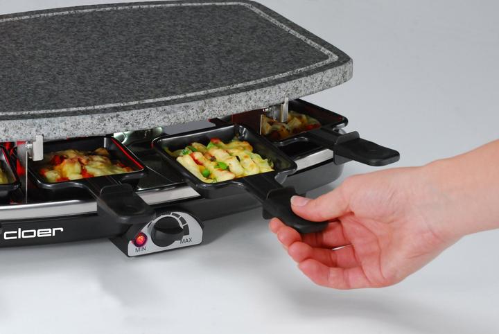 Actual product image Cloer Raclette grill natural stone 6430