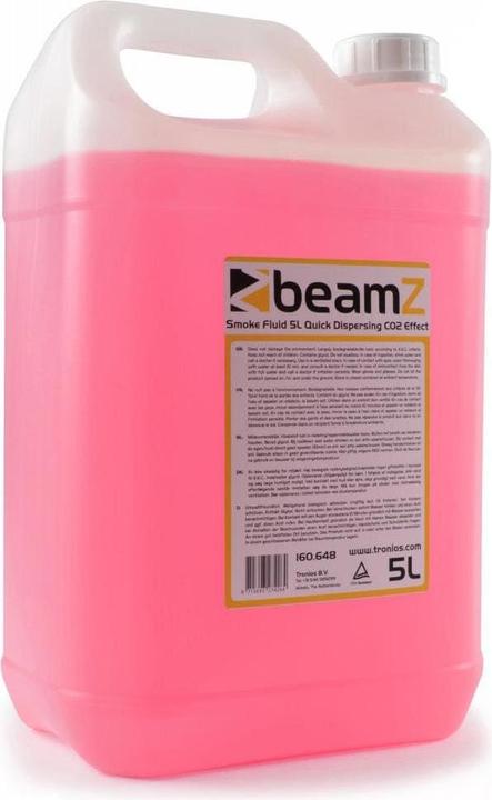 BeamZ Liquide de brouillard 5L Quick disp. L'effet CO2 (Liquide de brouillard)