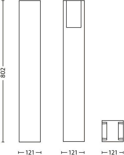Produktbild Philips Bridge (2480 lm, E27, IP44)