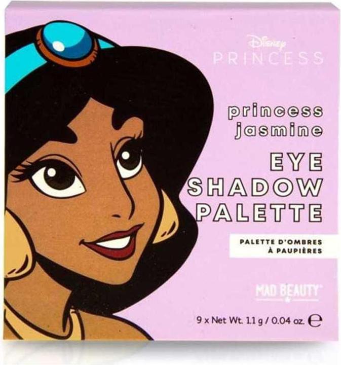 Produktbild Mad Beauty Disney Pop Prinzessin Mini Lidschattenpalette Jasmine (9 Farben)