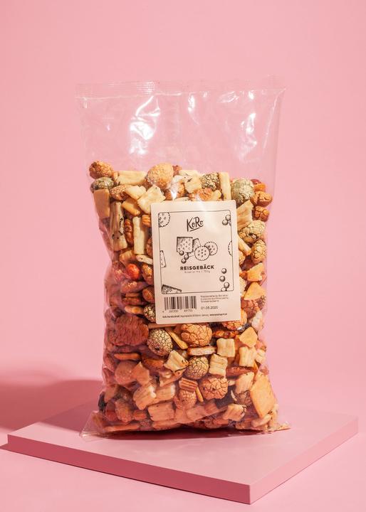 Actual product image KoRo Mixture of savoury rice and peanut biscuits (750 g)