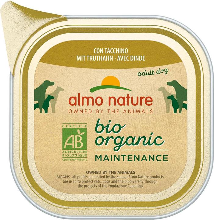 Produktbild Almo Nature Bio Dog Truthahn (Adult, 1 Stk., 100 g)