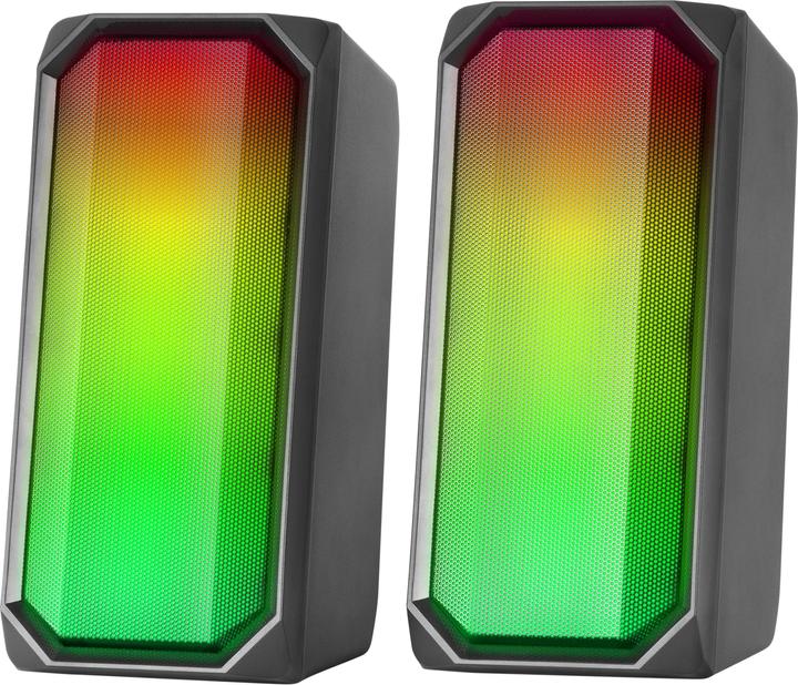 Productafbeelding Mars Gaming Enceintes Bluetooth Msrgb RGB (Noir)
