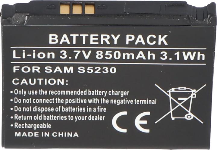 Immagine prodotto AccuCell Batteria Samsung S5230, S5230 Star, AB483640CU, AB603443CE, AB603443CUCSTD