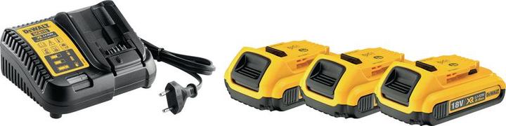 Actual product image DeWalt DEVAL charger DCB115 + 2x2.0Ah DCB115D3 (18 V)