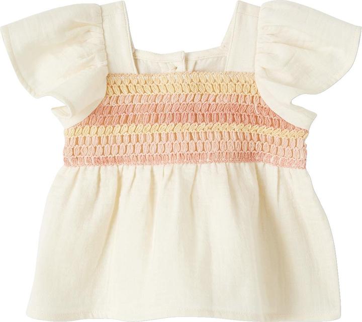 Image du produit Vertbaudet Blouse bébé fille en dentelle au crochet (62)