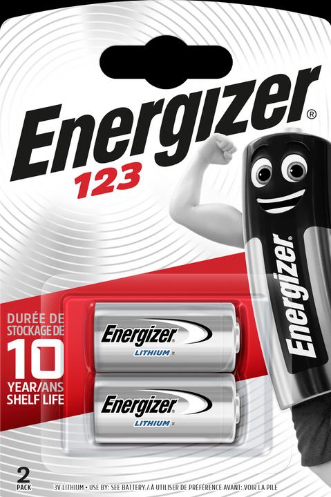 Energizer 123 Lithium Photo (2 Stk., CR123A, 1500 mAh)