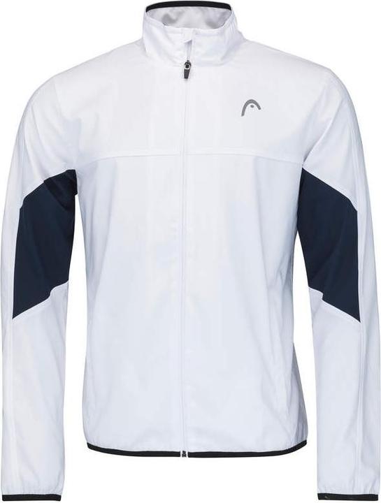 Head Club Jacket M weiss/dunkelblau