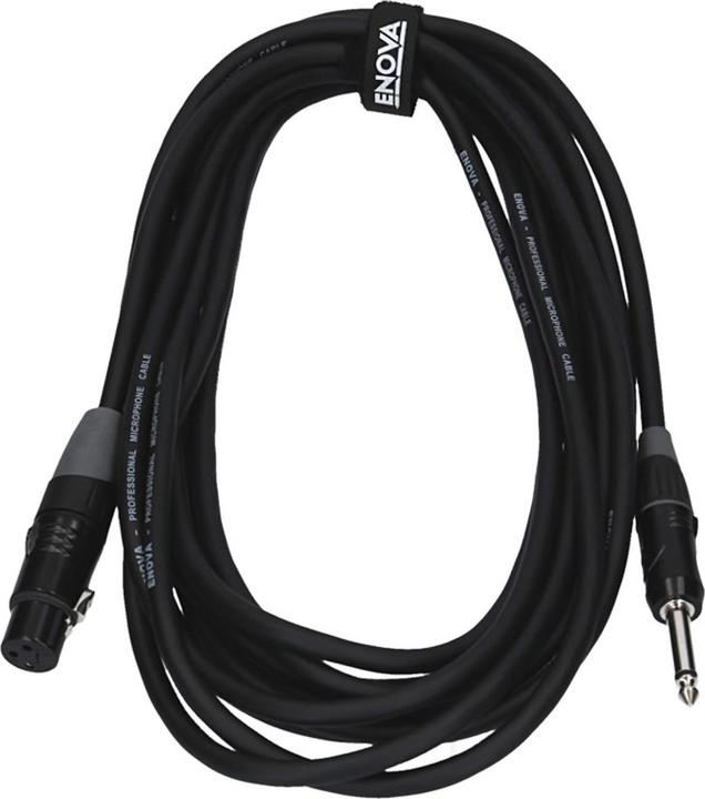 Actual product image Enova XLR F Jack cable - XLR adapter cable asymmetrical 2 pin 7 metres (7 m, XLR)