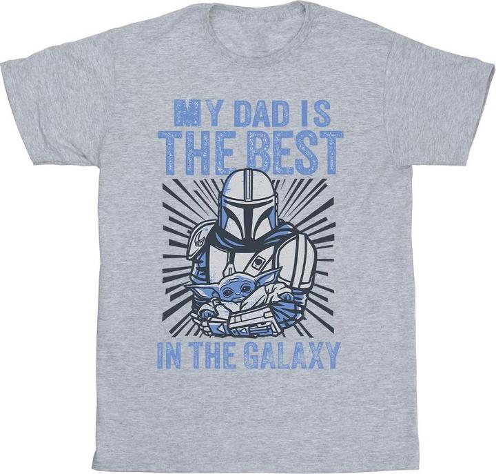 Image du produit Star Wars - T-shirt MANDALORIAN BEST DAD - Fille (152, 158)