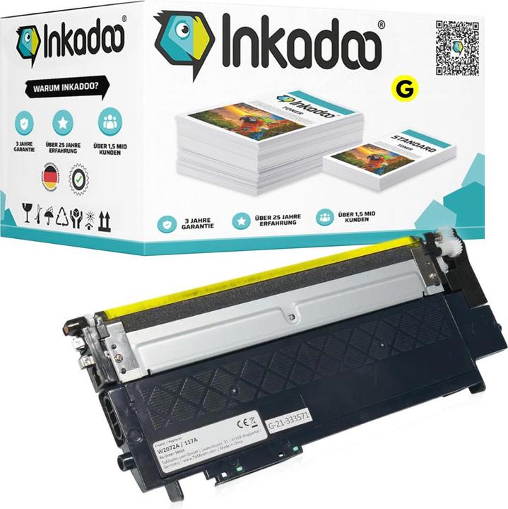 Produktbild Inkadoo Kompatibel Toner für HP Color Laser MFP 170 Series (Y)