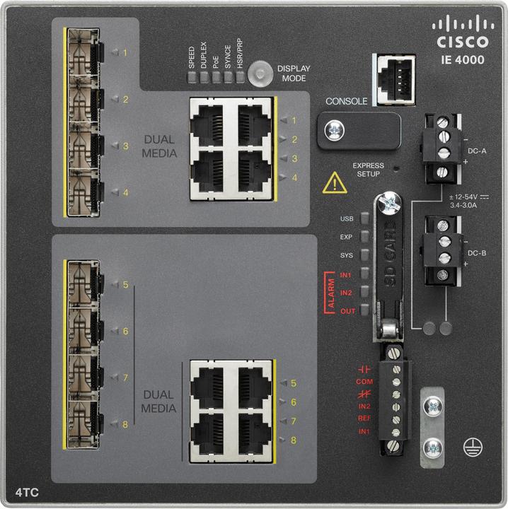Cisco Ie 4000 4 X Combo 10/100m (16 Ports)