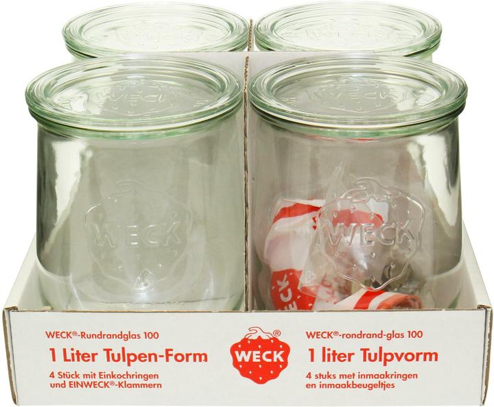 Immagine prodotto Weck Vetro con bordo rotondo Tulipano 100 (1 pz., 1 l)