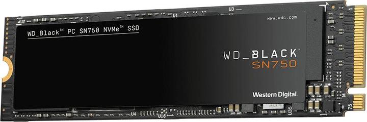 Actual product image WD Black SN750 Gaming - with heatsink (1000 GB, M.2 2280)