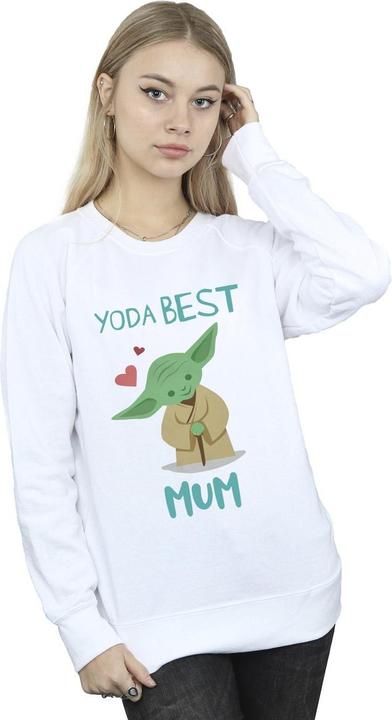 Immagine prodotto Star Wars Yoda Best Mum Felpa Donna (L)