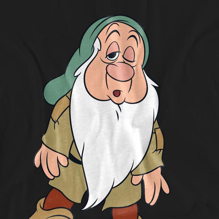 Actual product image Snow White Unisex Adult Struggles Sleepy T-Shirt (XXL)
