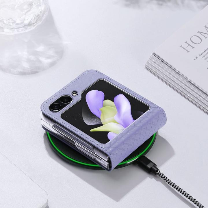 Immagine prodotto Dux Ducis Copertina in pelle della serie Bril (Samsung Galaxy Z Flip5)