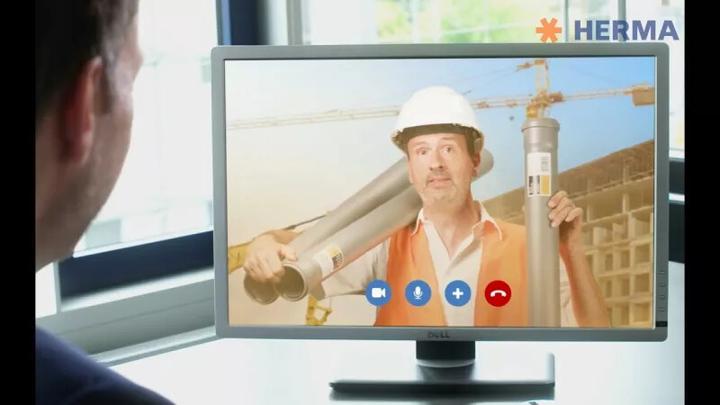 Produktbild HERMA Wetterfeste Etiketten A4