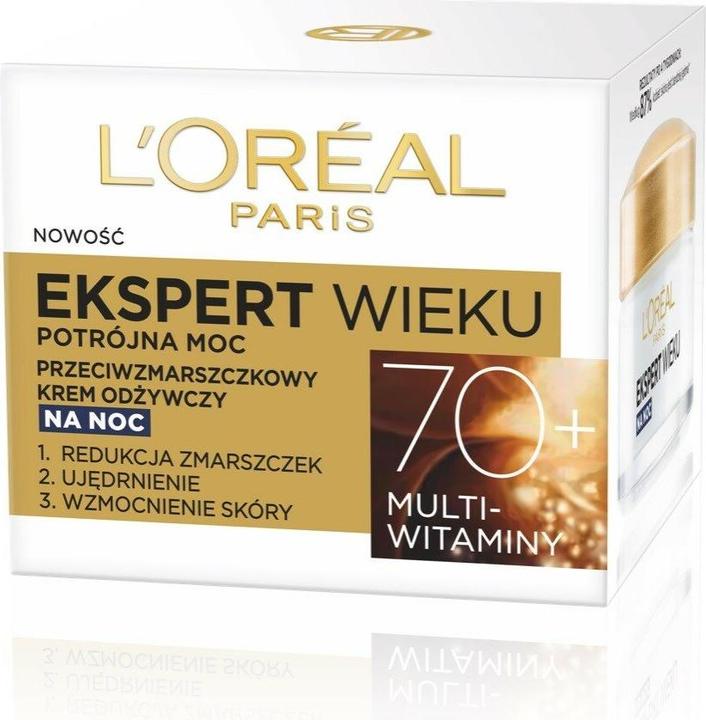 L'Oréal Paris L'Oréal Age Specialist Expert Age 70+ night cream 50ml (50 ml, Nachtcreme)