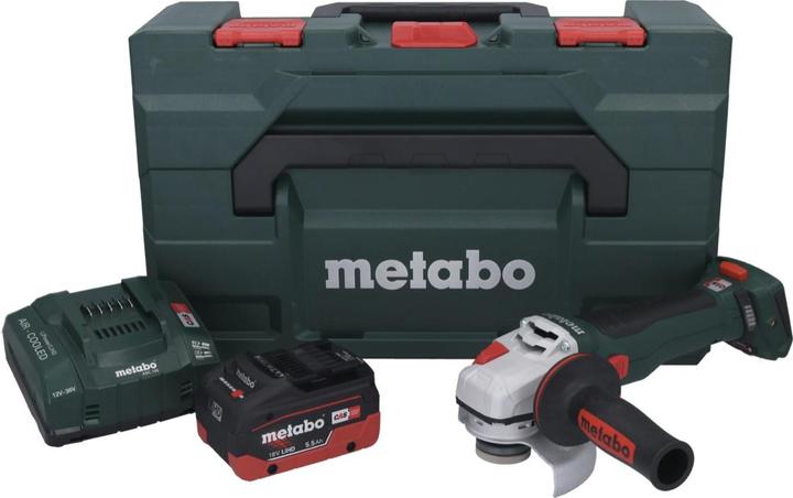 Productafbeelding Metabo WB 18 LT BL 11-125 Quick accu haakse slijper 18 V 125 mm Borstelloos + 1x oplaadbare accu 5,5 Ah + (125 mm)