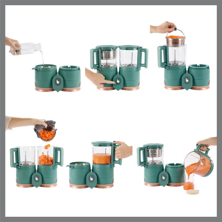 Actual product image Babymoov Steamer Nutribaby Glass