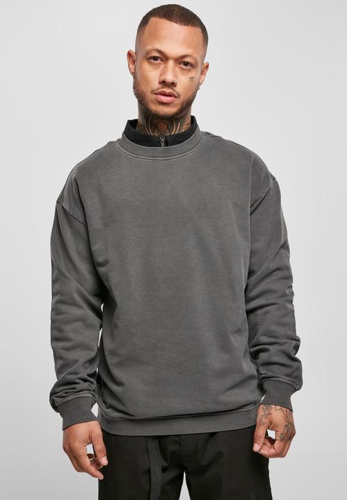 Produktbild Urban Classics Pigment Dyed Crew Neck Sweatshirt Herren (S)