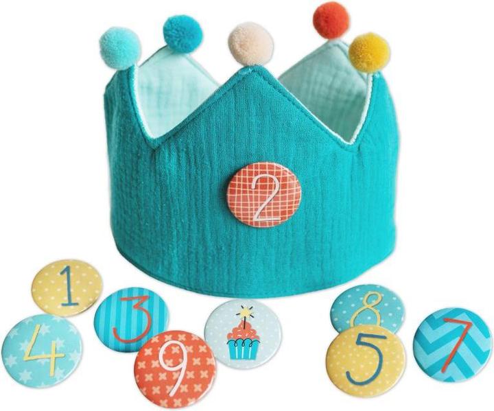 Papierdrachen Birthday Crown
