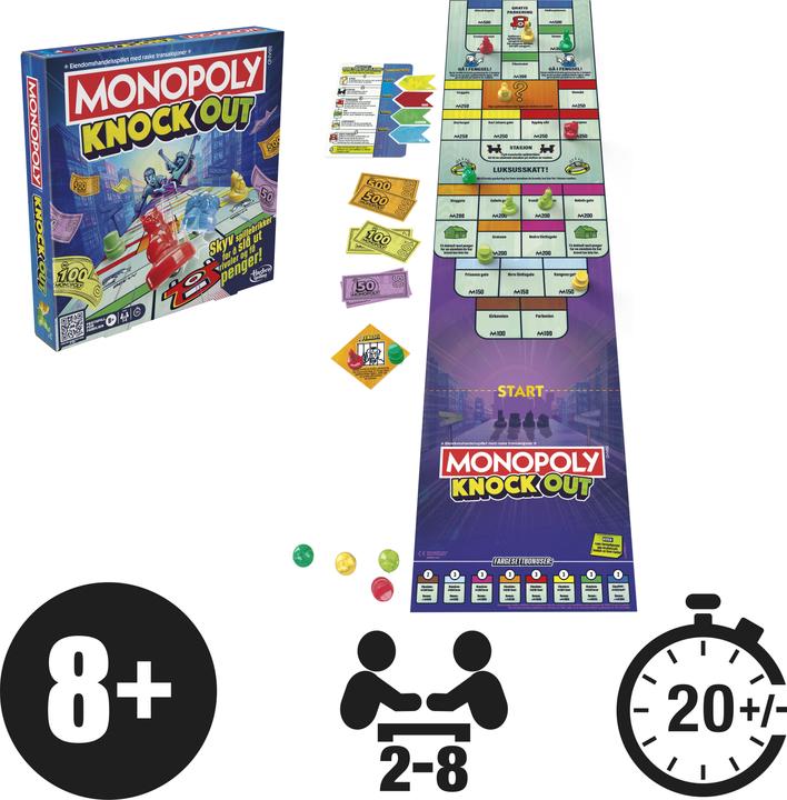 Produktbild Hasbro Knockout (Schwedisch)