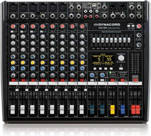 Produktbild Dynacord CMS 600-3 (Studio- und Livemixer)