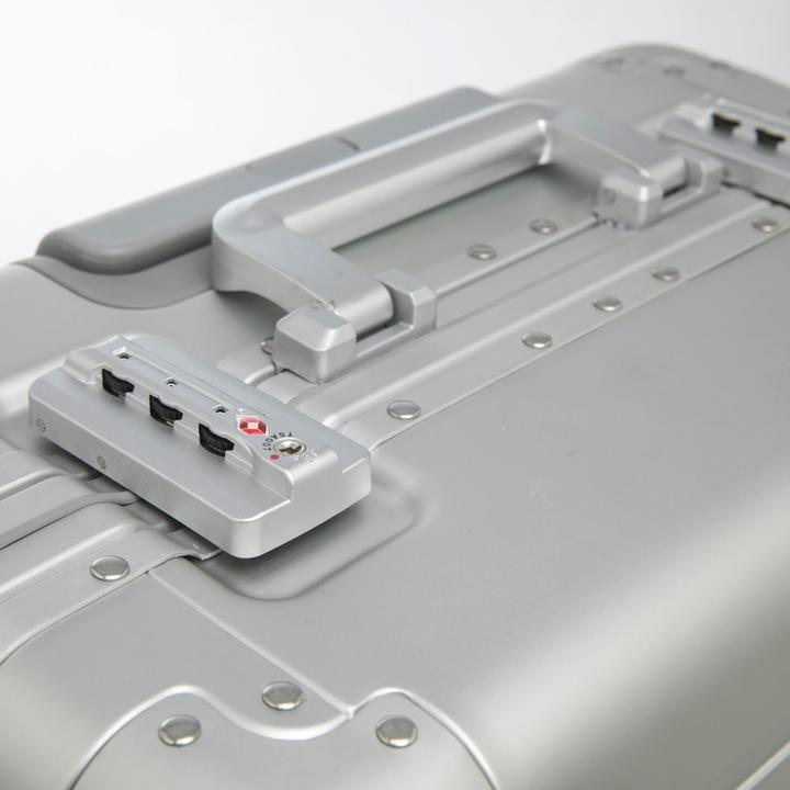 Actual product image Alumaxx Business overnight trolley, with full aluminium case, silver (37 l, Hand luggage (up to 50 litres))