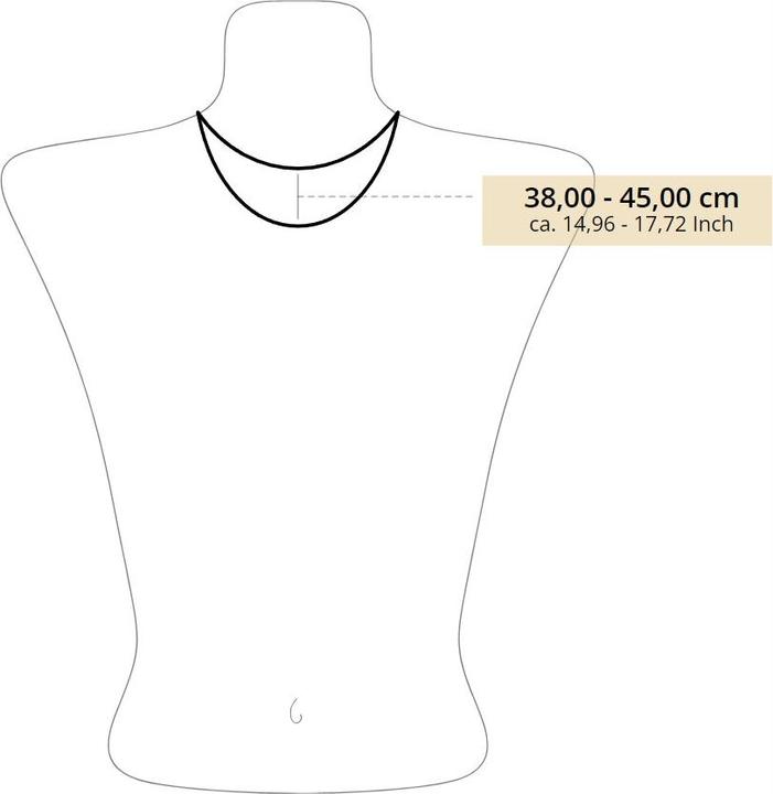 Produktbild Thomas Sabo Kette (925 Sterlingsilber, 38 cm)
