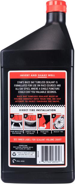Actual product image Notubes Stan's Race Day Tubeless Sealant