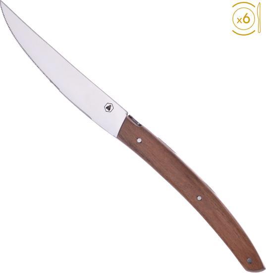 Image du produit Laguiole Bois de Pakka léger (6 pièce(s), Couteau)