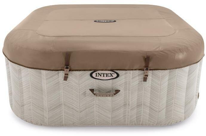 Actual product image Intex Chevron Deluxe Square Bubble Spa Set (4 pers.)