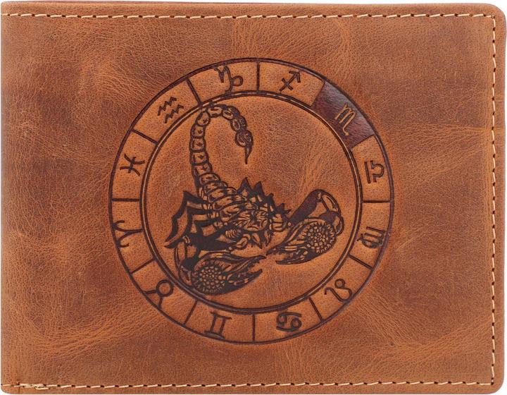 Greenburry Vintage Sternzeichen Geldbörse Leder 12 cm