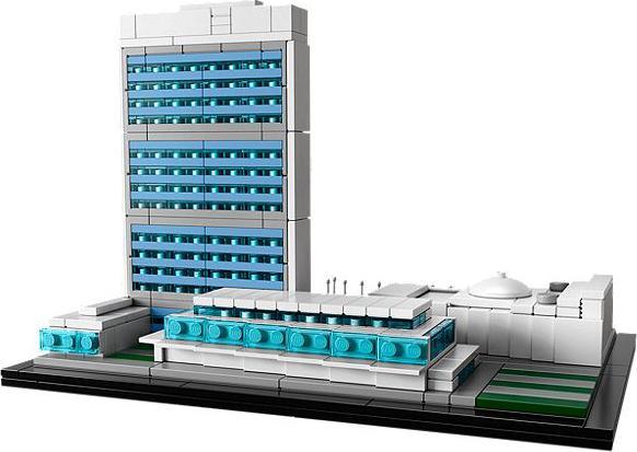 Produktbild LEGO Architecture UN Hauptquartier (21018, LEGO Architecture)