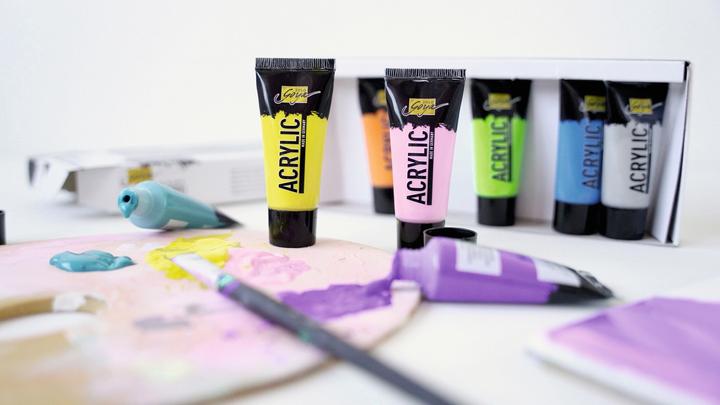 Produktbild Kreul Acrylfarbe SOLO Goya Acrylic, 20 ml, 8er-Set (Multi, 20 ml)