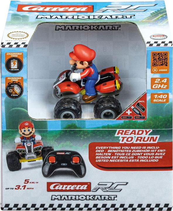 Productafbeelding Carrera Nintendo Super Mario Quad RC 1:40
