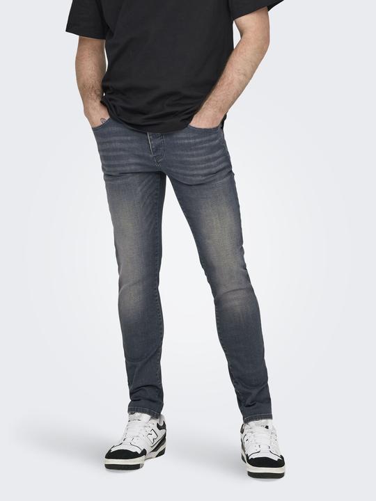 Produktbild Only & Sons Slim Fit Niedrige Taille Jeans Slim Fit Jeans (W31/L34)