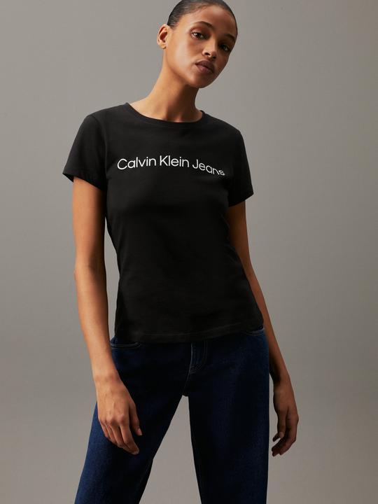 Image du produit Calvin Klein Jeans Core Instit Logo Slim Fit Tee (S)
