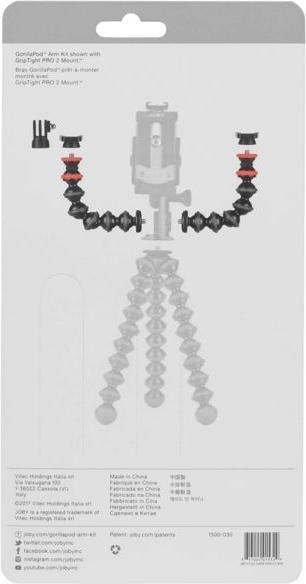 Actual product image Joby GorillaPod Arm Kit (Stand clamp)