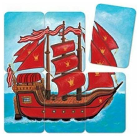 Actual product image Djeco Piratatak (French, German)