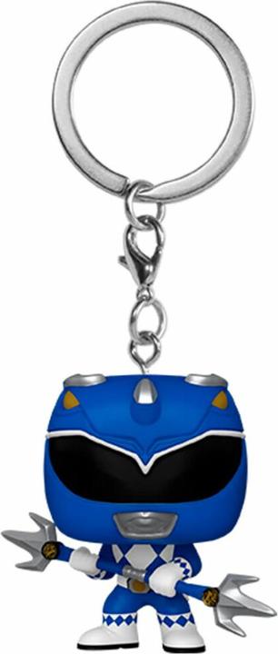 Produktbild Funko Power Rangers 30th présentoir porte-clés Pocket POP! Vinyl Blue Ranger 4 cm (1)