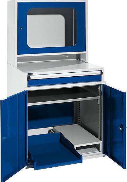 Produktbild eurokraft pro Computerschrank (80 cm, 155 cm)